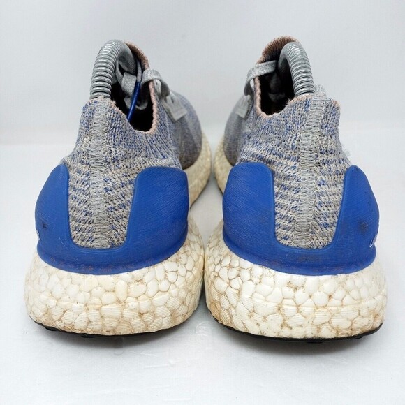Adidas Womens Ultraboost X Gray Blue Knit Running Sneakers (BB6155) - Size 7 - Picture 4 of 10